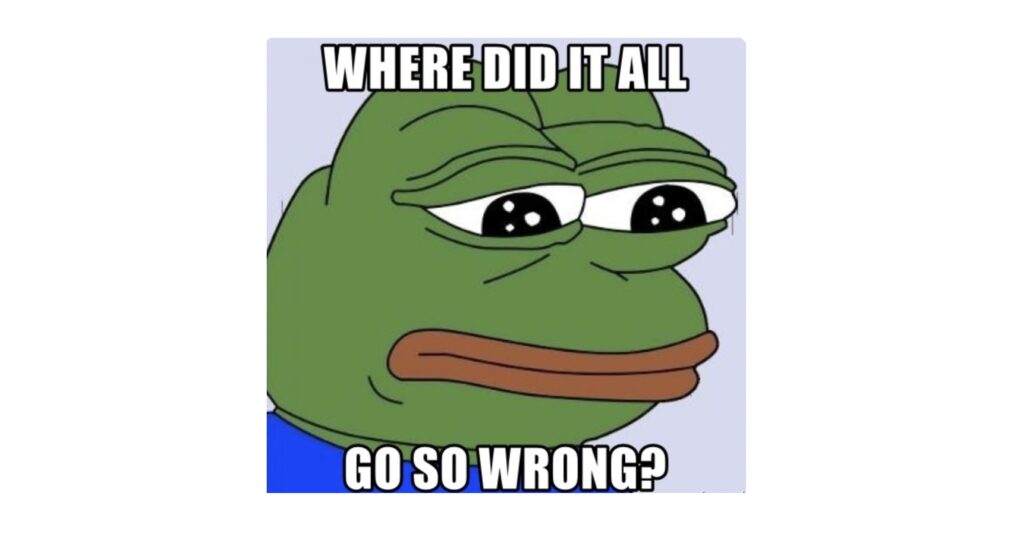 Pepe - Where did it all go wrong?