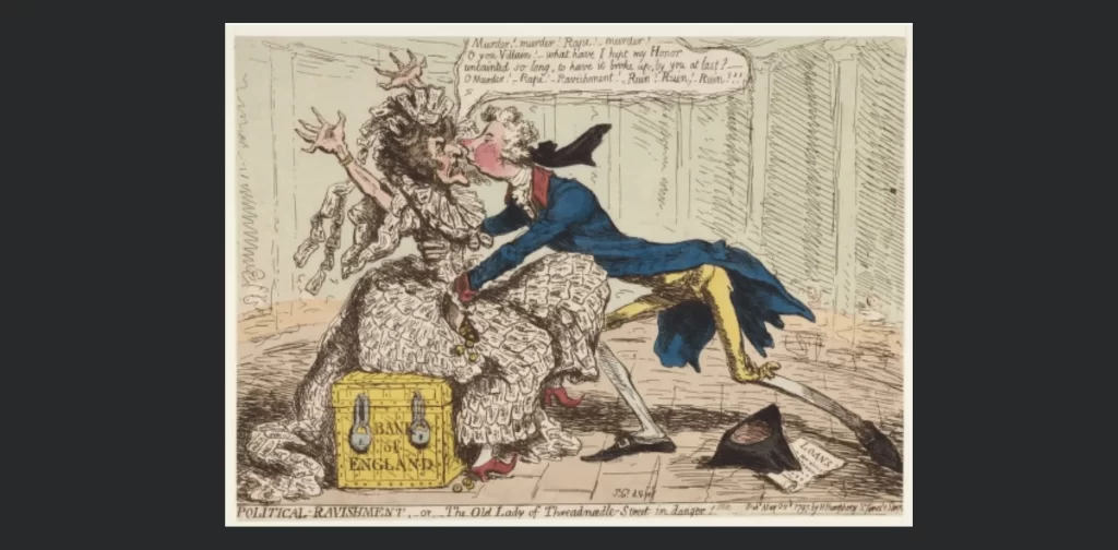 The Old Lady of Threadneedle Street