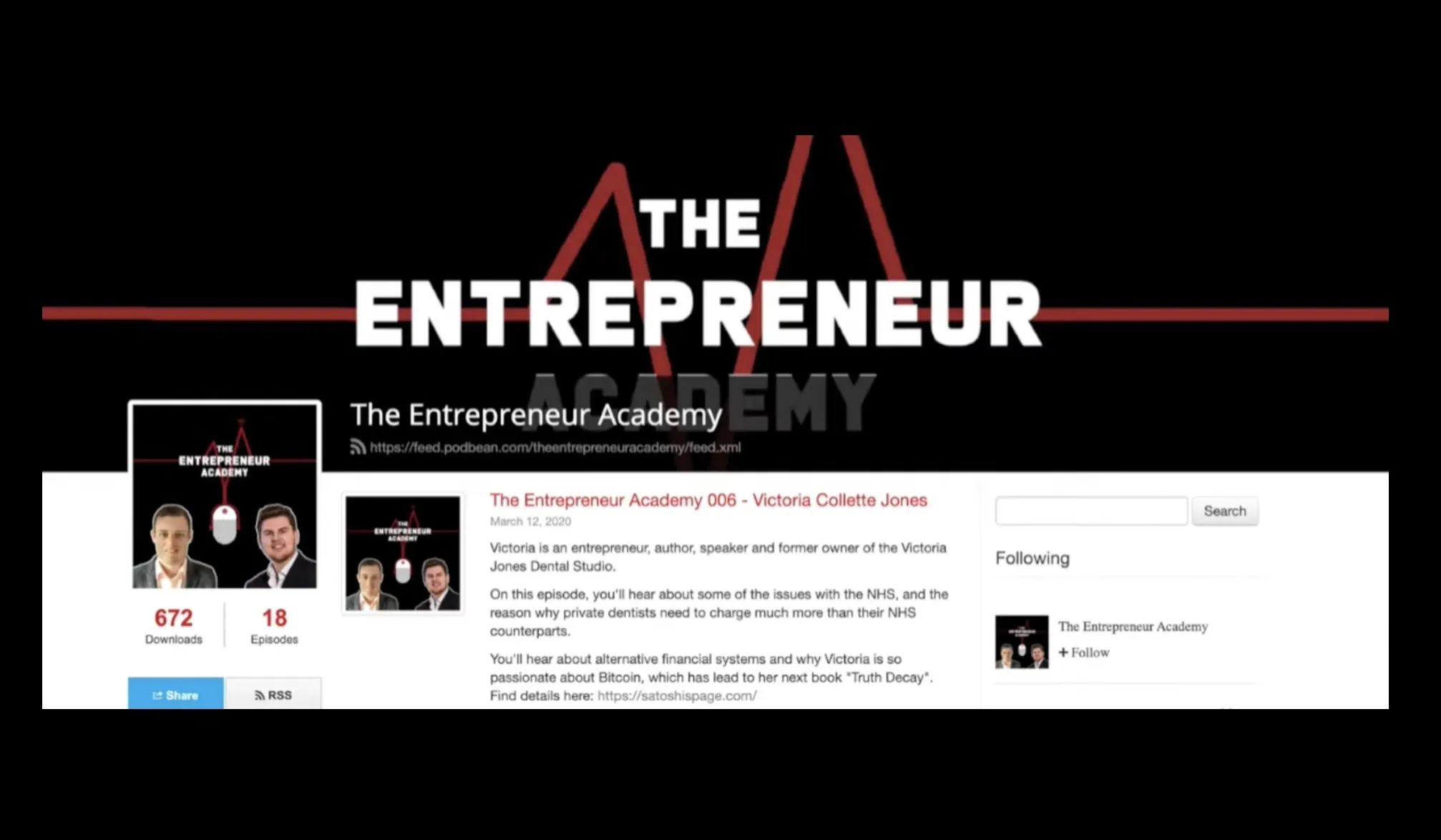 Victoria discusses Bitcoin with the Entrepreneur Academy