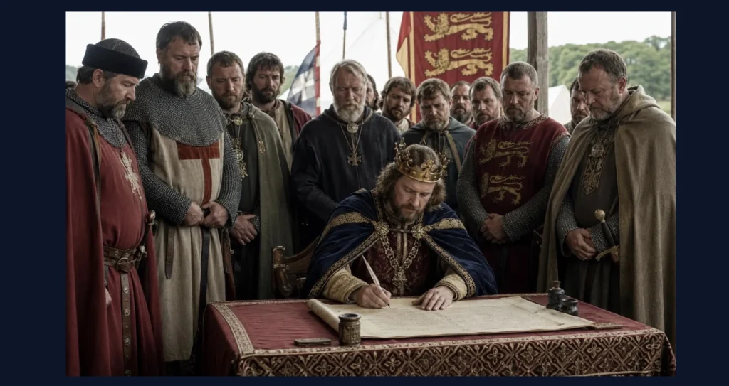 King John Signs Magna Carta