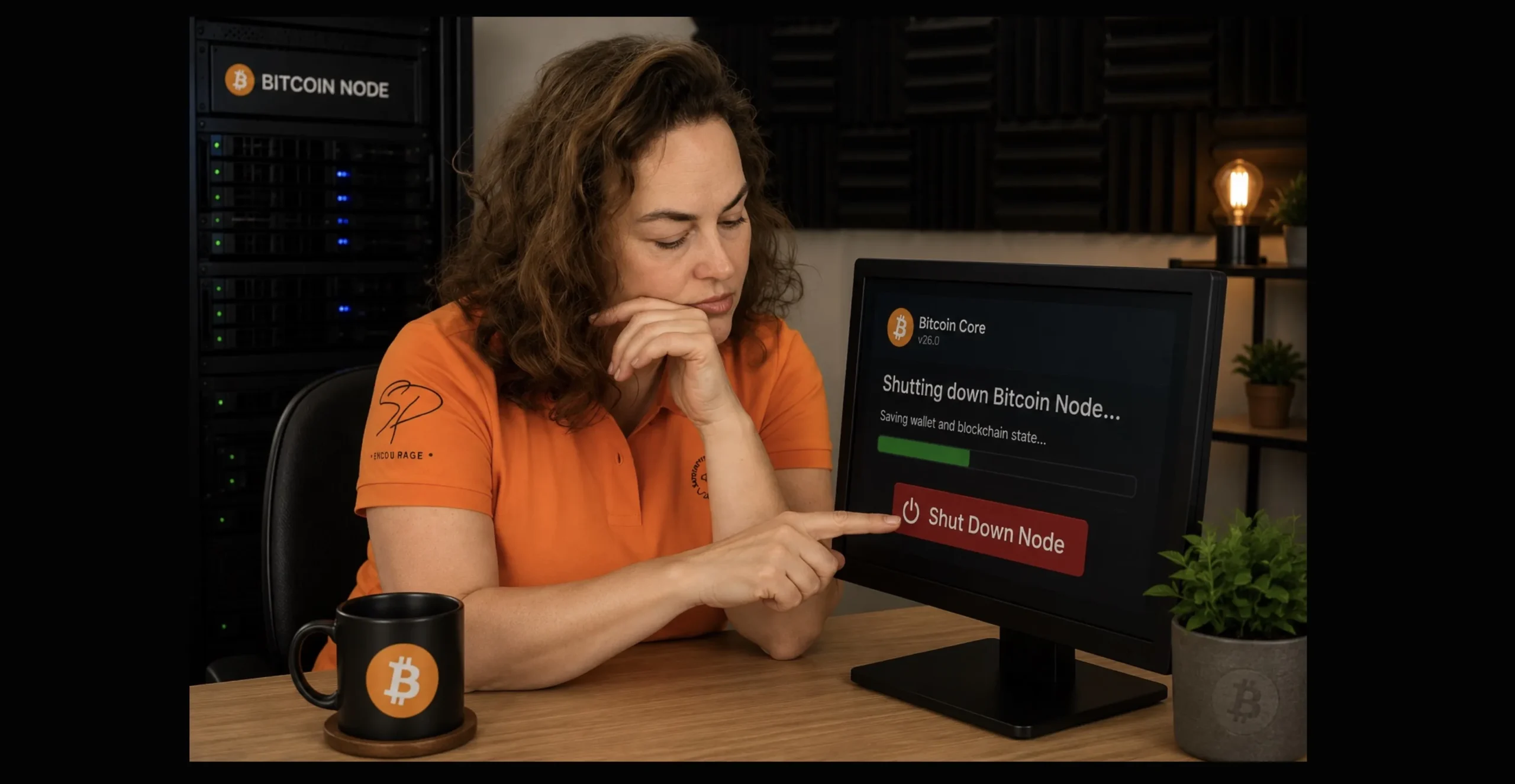 Shutdown Bitcoin Nodes