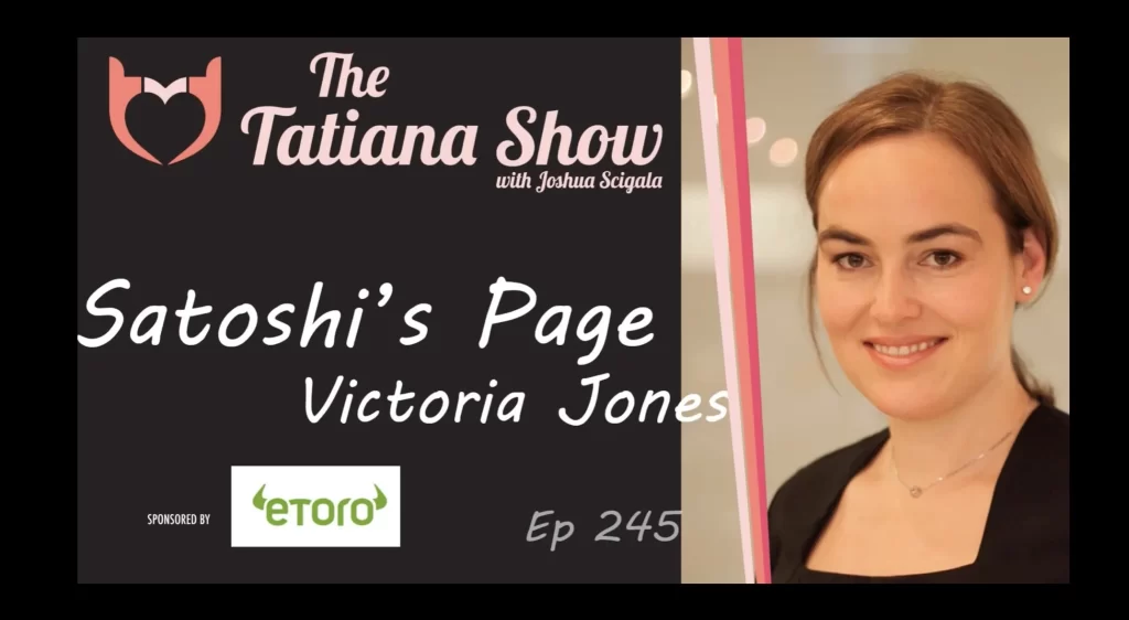 Satoshi's Page, featured on the Tatiana Show.